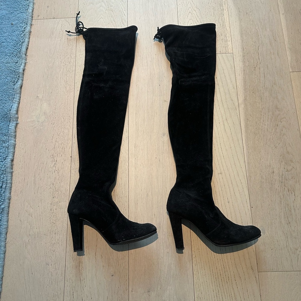 Stuart Weitzman Suede Over the Knee Boots